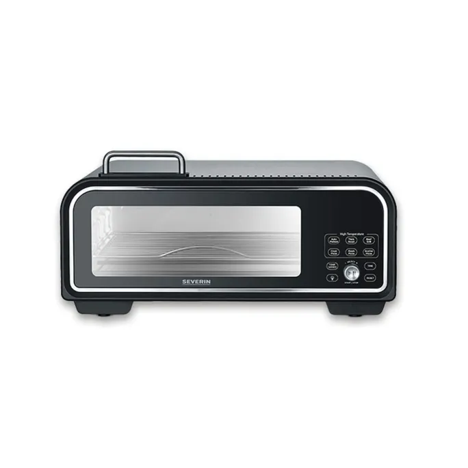 Severin PG 8575 SERICO Digitaler Pizzaofen 2000W schwarz