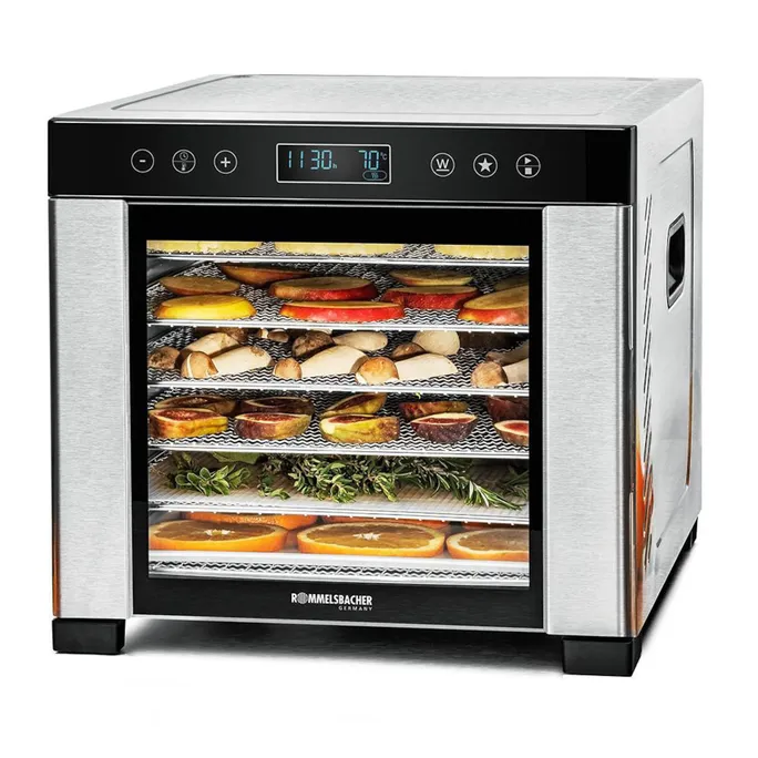Rommelsbacher DA 950 Dörrautomat Edelstahl/schwarz 600W