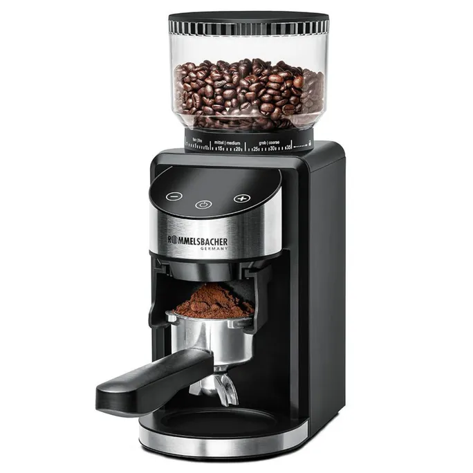 Rommelsbacher EKM 400 Kaffeemühle mit Kegelmahlwerk 200W