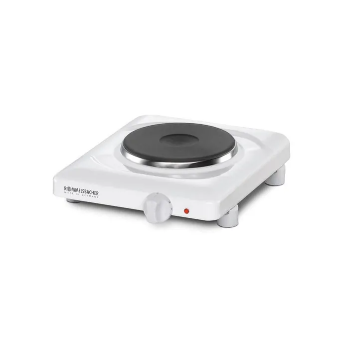 Rommelsbacher THL 1097 Einzel-Kochplatte 145 mm Ø 1000W weiß Feueremailliert