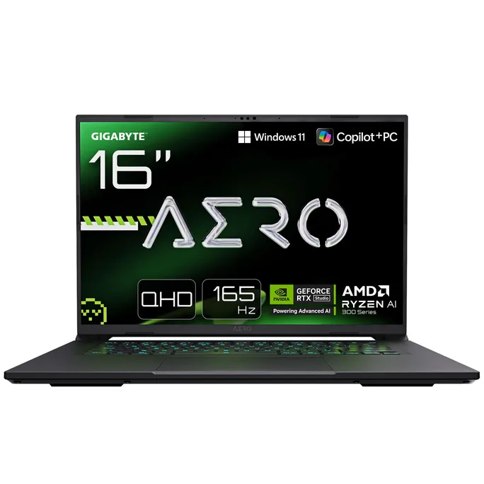 GIGABYTE AERO X16 16" QHD 165 Hz Ryzen AI 7 350 32GB/1TB SSD RTX5060 Win11