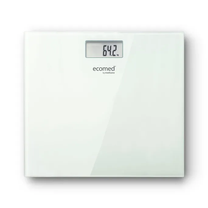 ecomed PS-72E Personenwaage weiß