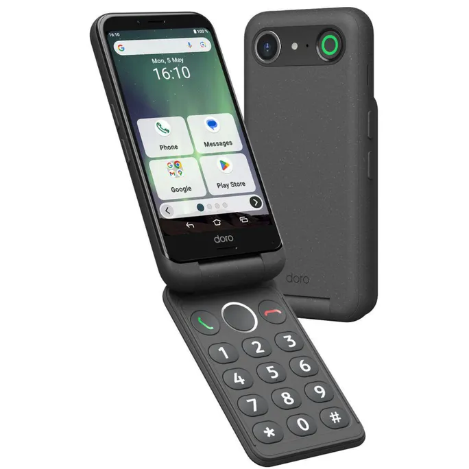 Doro Aurora A20 Smartphone 4GB/64GB Dual-SIM Doro Easy Interface graphit