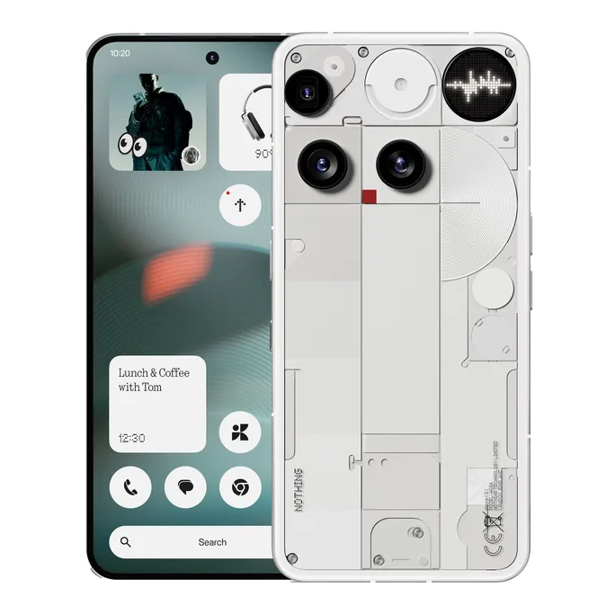 Nothing Phone (3) 12/256GB weiß Android 15 Smartphone