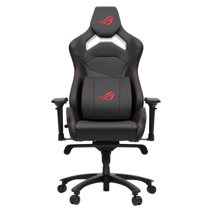 ASUS ROG Chariot X Core Gaming-Stuhl - Aura RGB Beleuchtung, 4D-Armlehnen, Schwarz