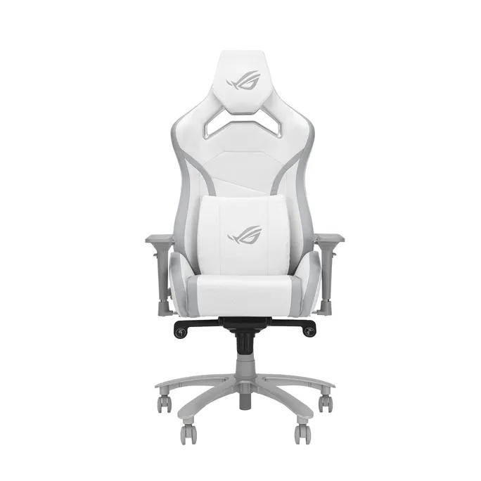 ASUS ROG Chariot X Core Gaming-Stuhl - Aura RGB Beleuchtung, 4D-Armlehnen, Weiß
