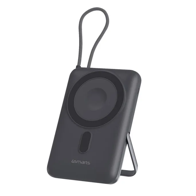 4smarts Enterprise Pocket Powerbank 10000 mAh 20 Watt Grau