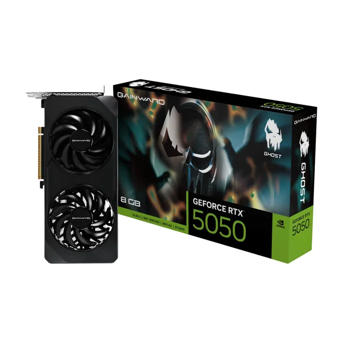 GAINWARD GeForce RTX 5050 Ghost 8GB GDDR6 Grafikkarte HDMI/3xDP