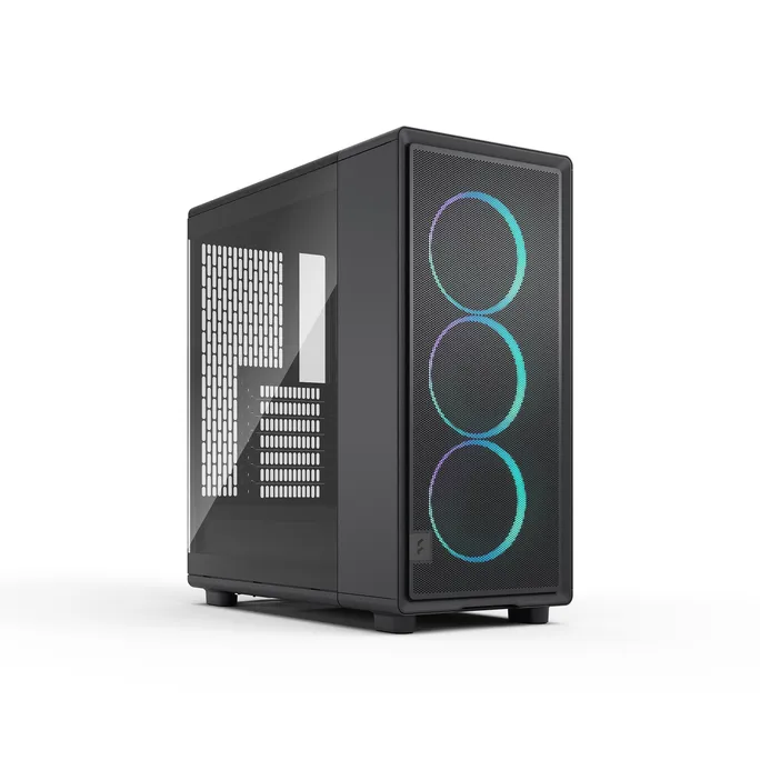 Fractal Design Epoch Black TG RGB Light tint ATX Gaming Gehäuse Mesh Seitenfenster