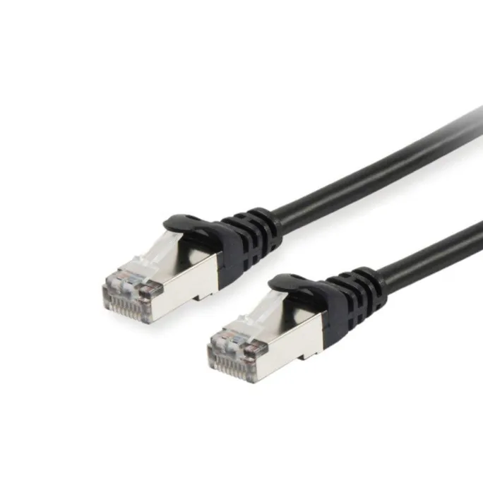 Equip 606106 Patchkabel, Cat.6A, S/FTP, 5m, Schwarz