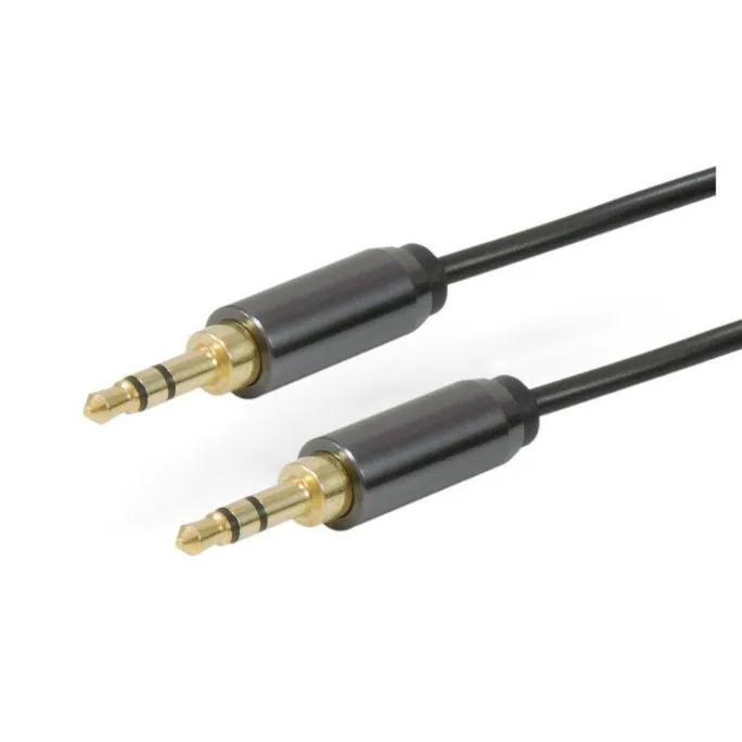 EQUIP 147083 3.5mm Stecker auf Stecker Stereo Audiokabel, 2.5m