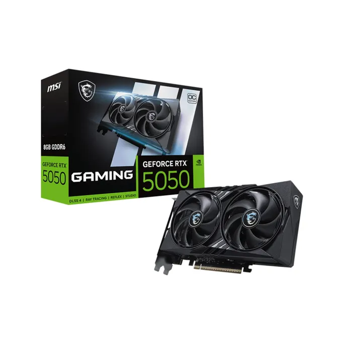 MSI GeForce RTX 5050 GAMING OC 8GB GDDR6 Grafikkarte, HDMI/DP