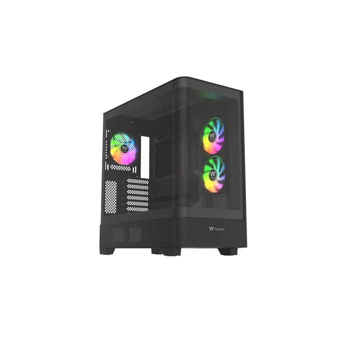 THERMALTAKE View 290 ARGB Black Midi Tower ATX Gehäuse Sichtfenster schwarz