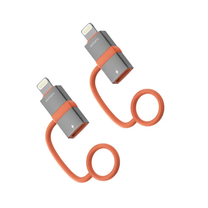 4smarts Adapter USB-C auf Lightning PD 27W, 2er Set