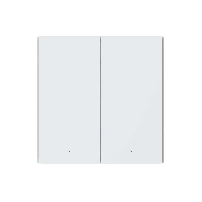 Aqara Smart Wall Switch H1 (No Neutral, Double Rocker) weiß (HomeKit)