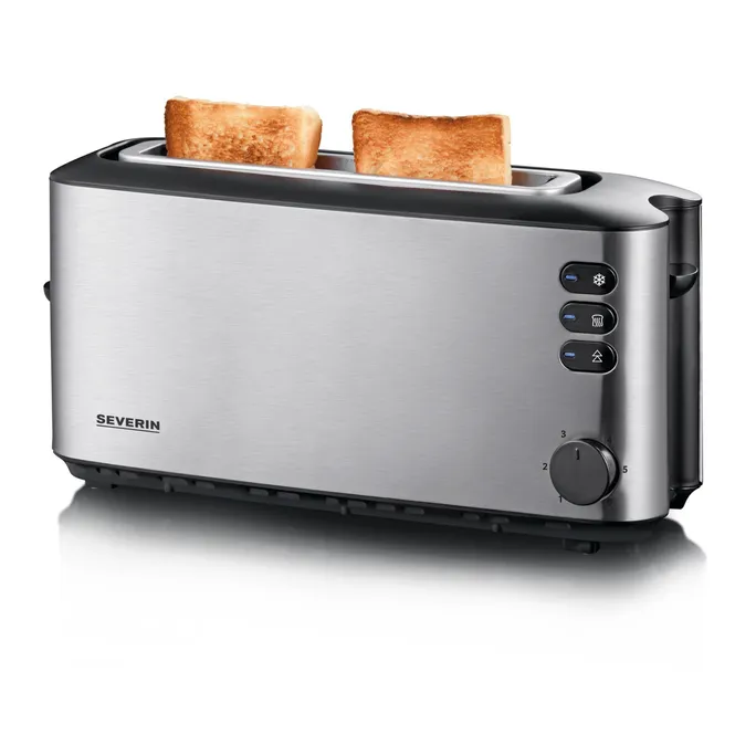 Severin AT 2515 Automatik-Langschlitztoaster Edelstahl