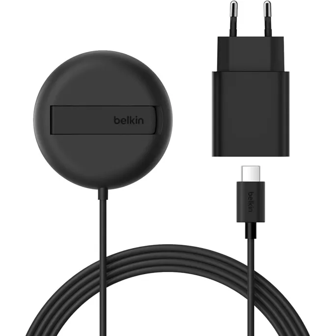 Belkin Qi2 kabelloses magnetisches Ladegerät inklusive Netzteil 15W Weiß