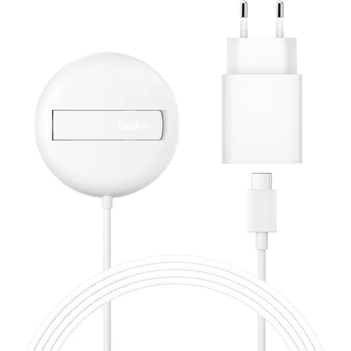 Belkin Qi2 kabelloses magnetisches Ladegerät inklusive Netzteil 15W Schwarz