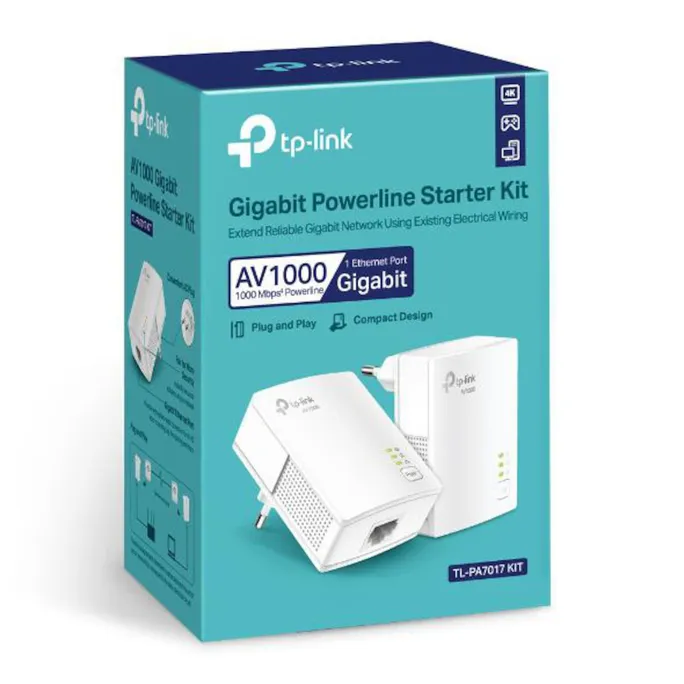 TP-LINK TL-PA7019 KIT AV1000-Gigabit-Powerline-Starter KIT
