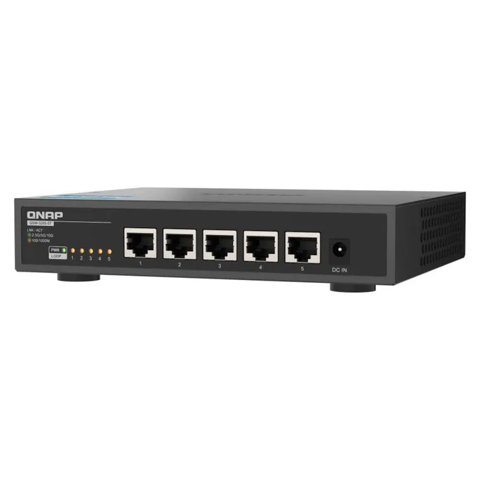 QNAP QSW-3205-5T 5 Port 10GbE RJ45 unmanaged Switch