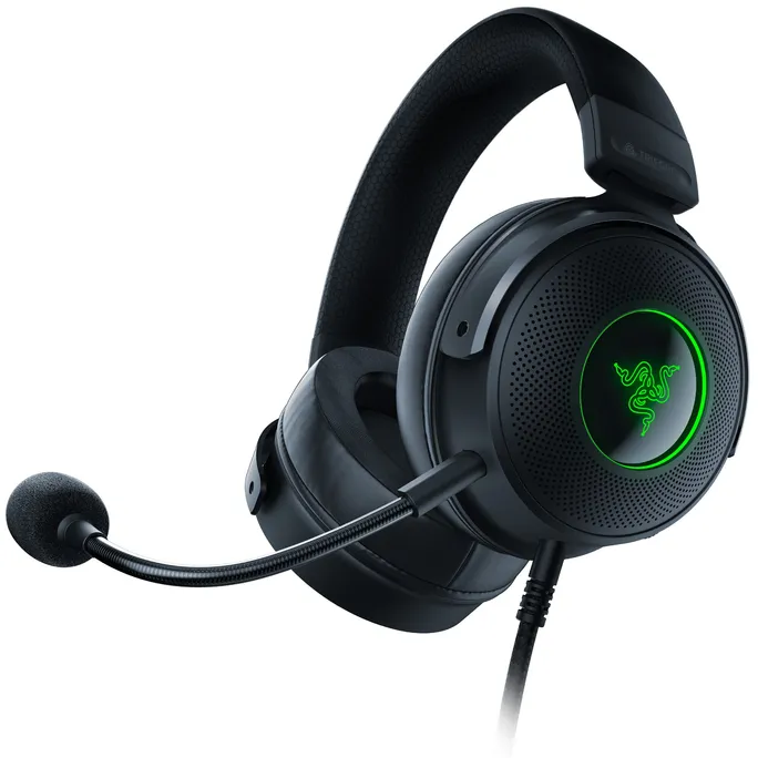 RAZER Kraken V3 Schwarz | Kabelgebundenes USB-Gaming-Headset mit Razer Chroma RGB