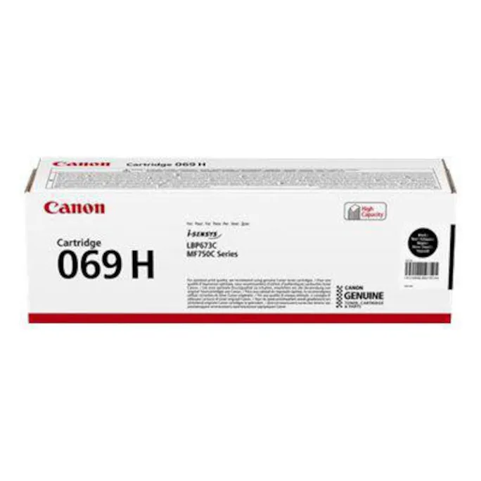 Canon 069H Toner schwarz 5098C002 BK bis 7600 Seiten