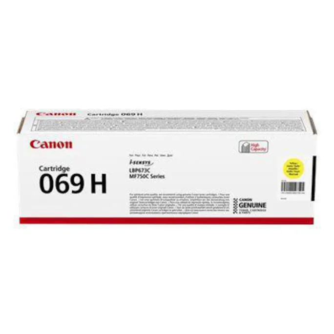 Canon 069H Toner gelb 5095C002 GE bis 5500 Seiten