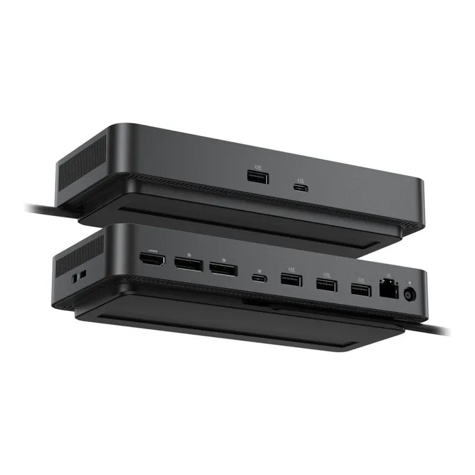 Dell Pro Smart Dock SD25 USB-C, Remotemanagementfunktionen, 130W PD Dell-Systems, (96W PD Non-Dell-Systems)