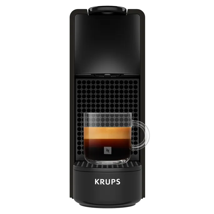 Nespresso Kaffeekapselmaschine Krups XN110FN0 Essenza Mini Matt Schwarz