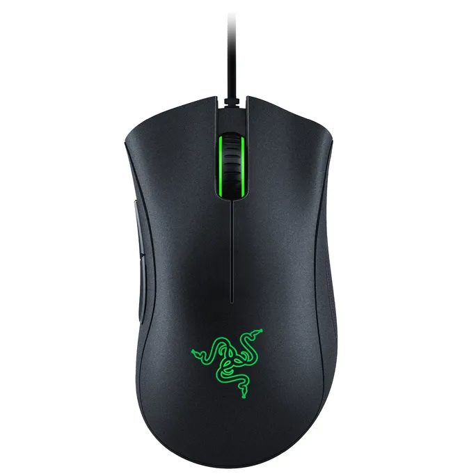 RAZER DeathAdder Essential Schwarz Gaming Maus, USB-A, 6400 DPI, 5 Hyperesponse-Tasten