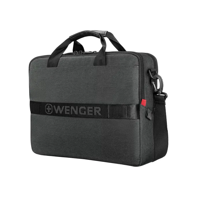 Wenger MX ECO Brief 16" (40,64cm) Notebooktasche mit Tablett-Fach grau