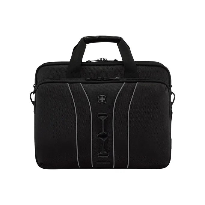 Wenger Legacy Black Series 16" (40,64cm) Notebooktasche mit Tablett-Fach schwarz