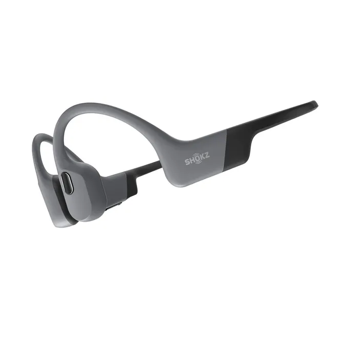 Shokz OpenSwim Pro S711 MP3 Knochenschall-Sportkopfhörer grau