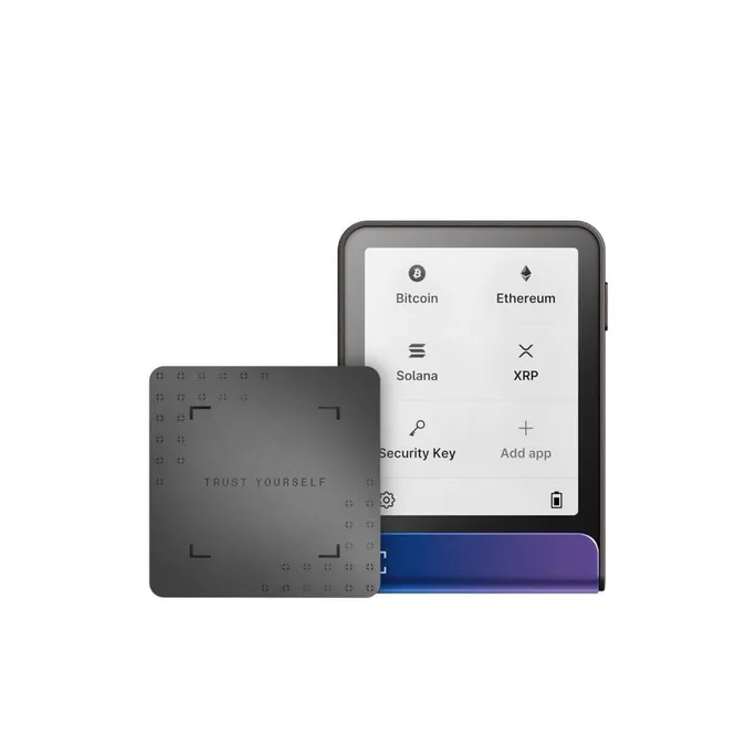 Ledger Flex Crypto Hardware-Geldbörse neptun-blau + Recovery Key