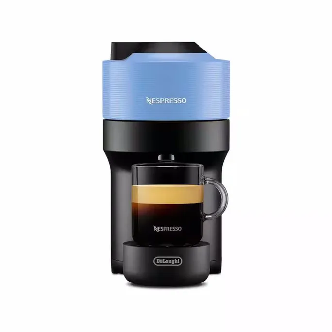 Nespresso Kaffeekapselmaschine DeLonghi Vertuo Pop ENV 90.A Blau