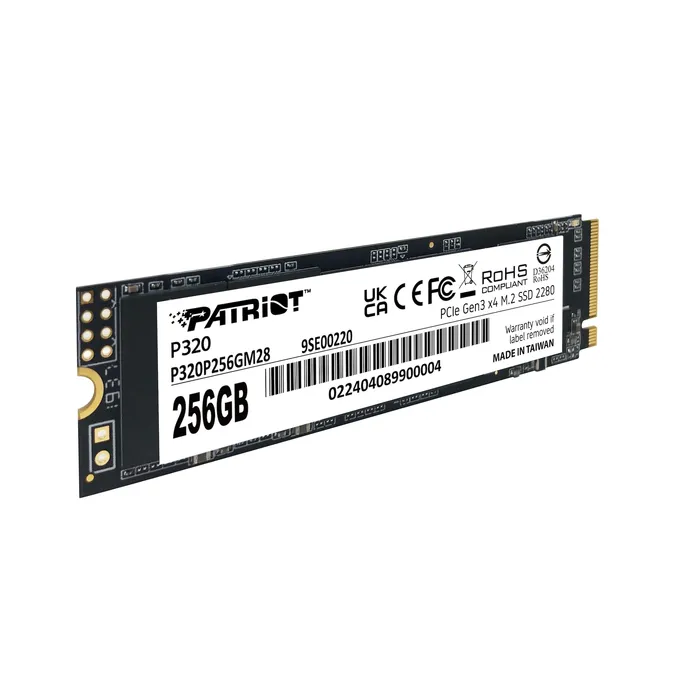 Patriot P320 SSD 256GB NVMe M2 2280
