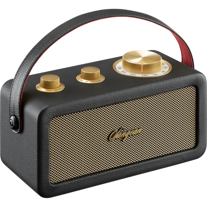 Sangean RA-101 Portabler Bluetooth-Lautsprecher Schwarz-Gold