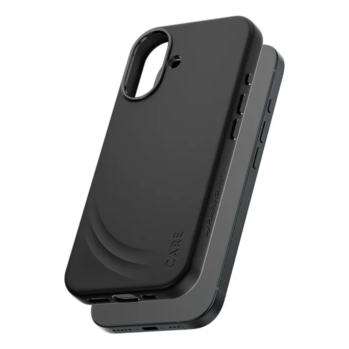 CARE by PanzerGlass® Feature FLOW Case Schwarz mit MagSafe iPhone 17