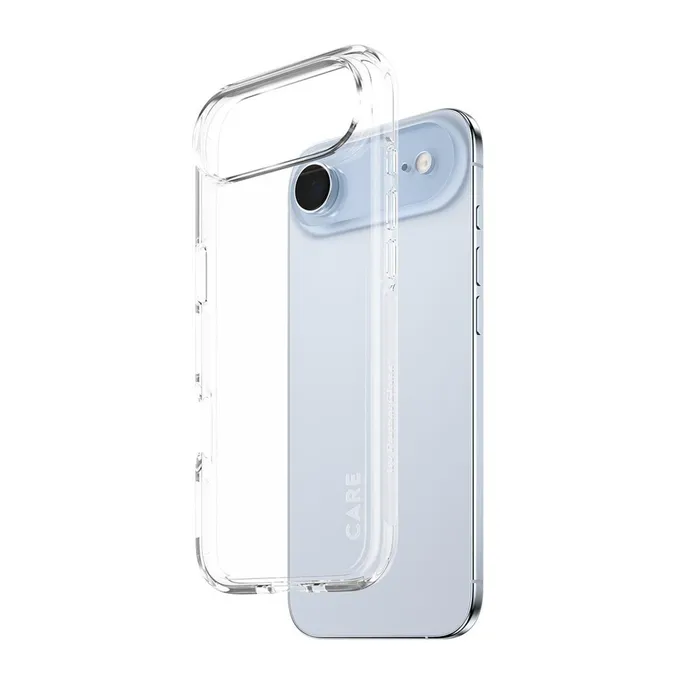 CARE by PanzerGlass® Flagship Case Transparent Urban Explorer m. Klarer Rahmen iPhone 17 Air