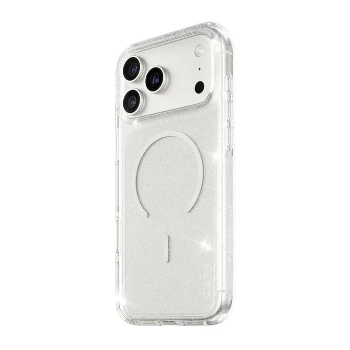CARE by PanzerGlass® Flagship Case Transparent Urban Explorer Star Lit m. Weiß MagSafe iPhone 17 Pro Max