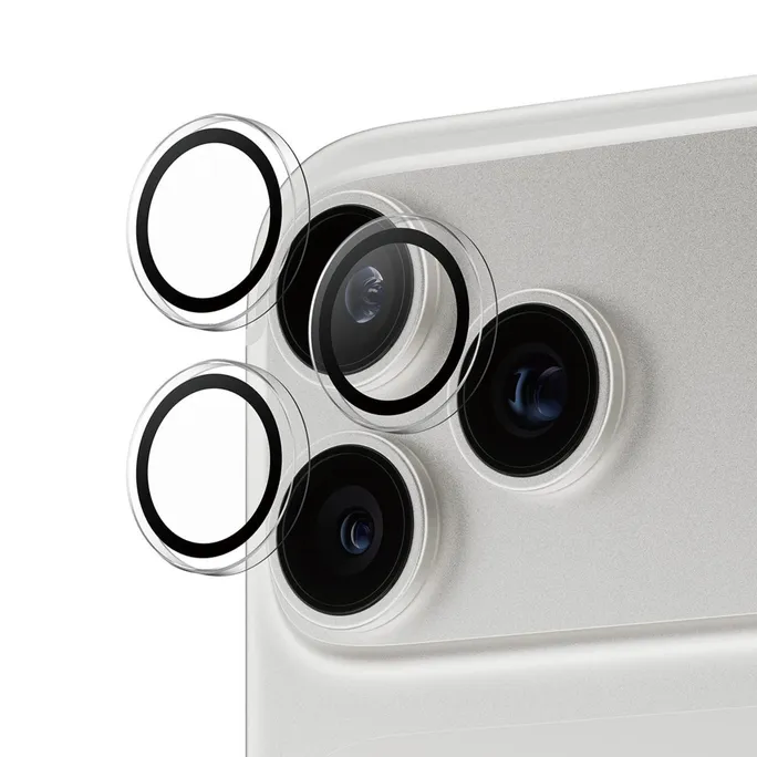 PanzerGlass Hoops Transparent Kameraschutz iPhone 17 Pro; 17 Pro Max; 16 Pro; 16 Pro Max