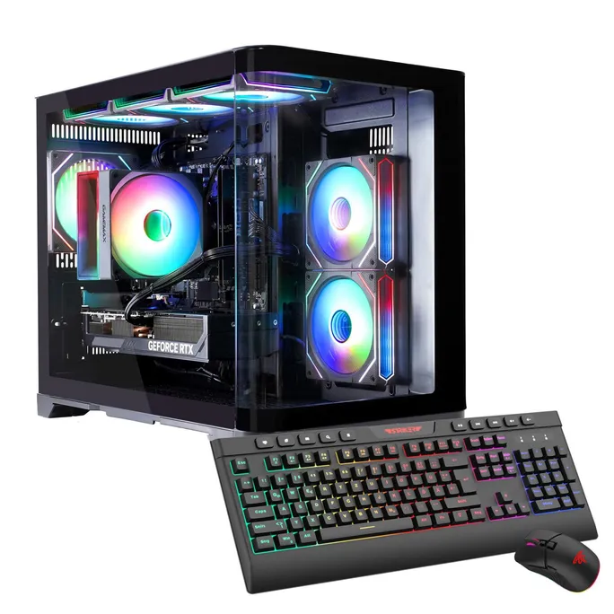 Hyrican GAMEMAX Hype-M BK 7800 Ryzen 5 7500F 16GB/1TB SSD RTX 5070 Win11