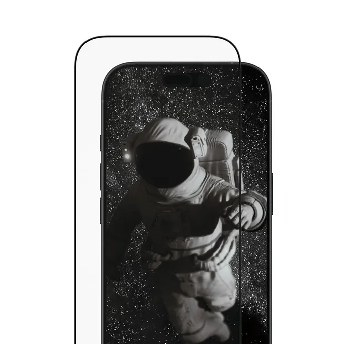 PanzerGlass® Ceramic II Displayschutz iPhone 17; 16 Pro Ultra-Wide Fit m. EasyAligner