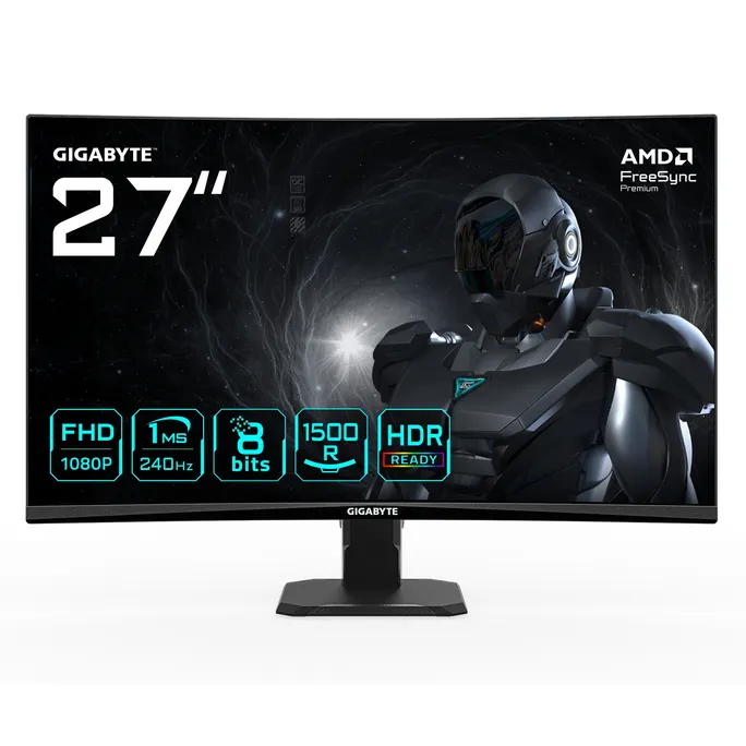 GIGABYTE GS27FC2 27 Zoll Full HD Curved VA LED 16:9 240 Hz Gaming Monitor