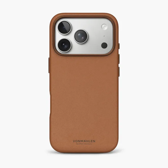 Vonmählen Like Leather Case für iPhone 17 Pro Max braun