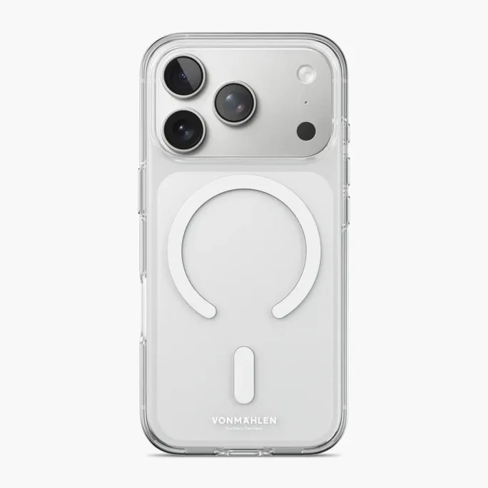 Vonmählen Transparent Case 2 iPhone 17 Pro Max weiß