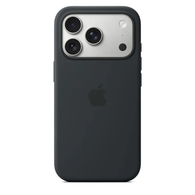 Apple Silicone Case mit MagSafe für iPhone 17 Pro Schwarz