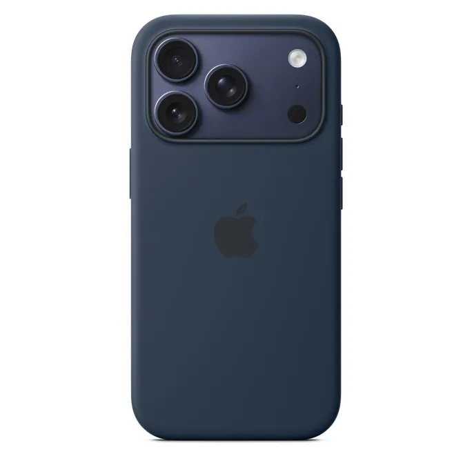 Apple Silicone Case mit MagSafe für iPhone 17 Pro Mitternacht