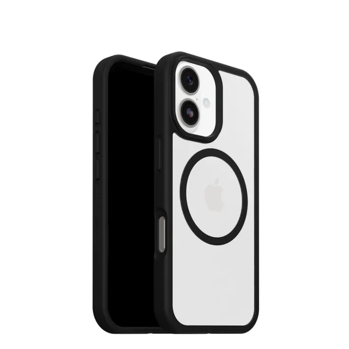 OtterBox React MagSafe Apple iPhone 17 Black Crystal - clear/black