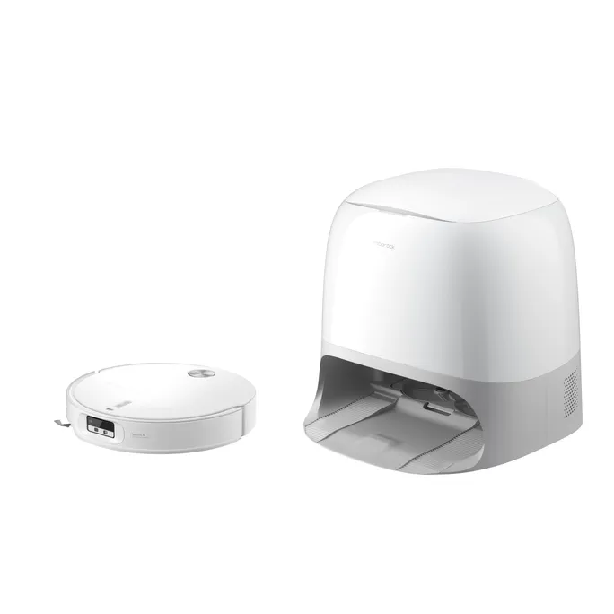 Roborock Qrevo Curv 2 proX Saug-/Wischroboter mit FlexiArm Wischsystem Absaugstation weiß